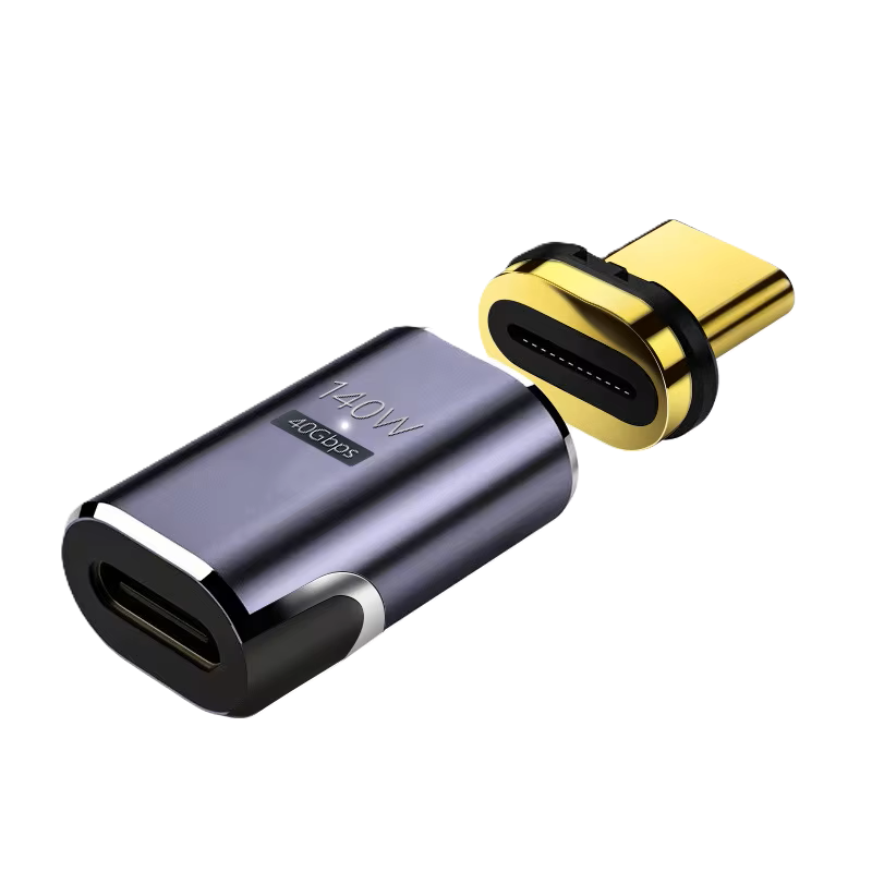 USB C koncovka 140W 40Gbps magnetická rovná